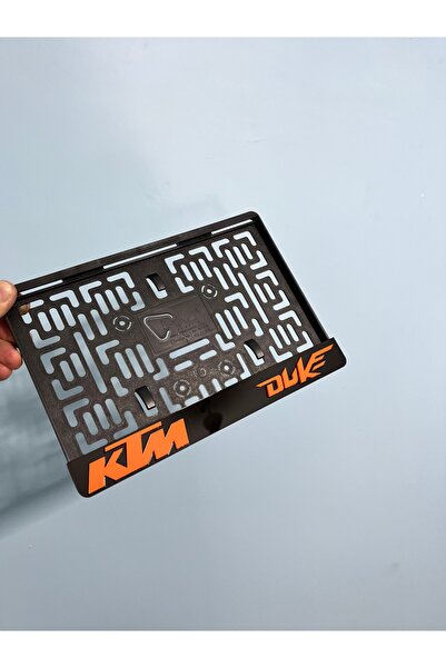 3ALAZERPLEKSİ KTM DUKE PLEKSİ MOTOR PLAKALIĞI