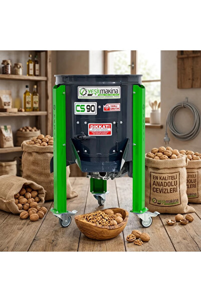 Yeşil Makina Cs 90 Ceviz Soyma Makinesi