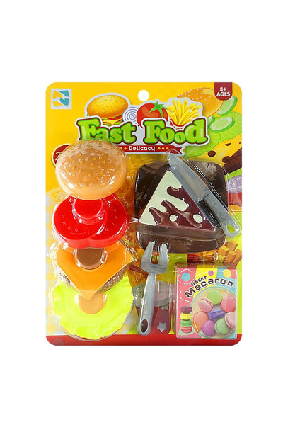 OEM Fast Food Χάμπουργκερ σετ Φτιάξτο Μονο σου 27x21cm ToyMarkt 971377