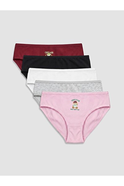 LC Waikiki Printed Bikini Panties 5-Pack (W6)