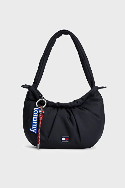 Tommy Jeans Charmlı Omuz Askılı Çanta Kadın ÇANTA AW0AW18780 BDS