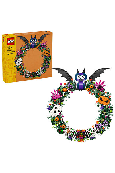 LEGO Cadılar Bayramı Çelengi Dekoratif Ev Modeli 40825 – (617 Parça)