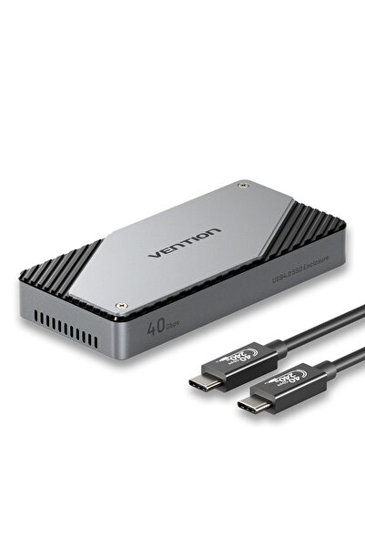 Vention USB 4,0 Thunderbolt Uyumlu M.2 NVMe SSD Kutusu 40 Gbps Type-C Aktif F...