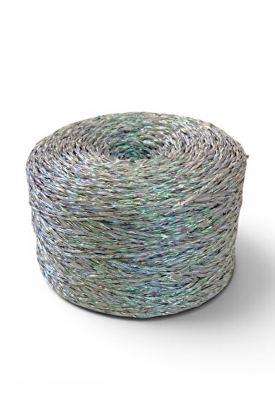 woyarts Premium sjajna metalna rafija pređa 250 gr, upletena pređa za torbe, ...