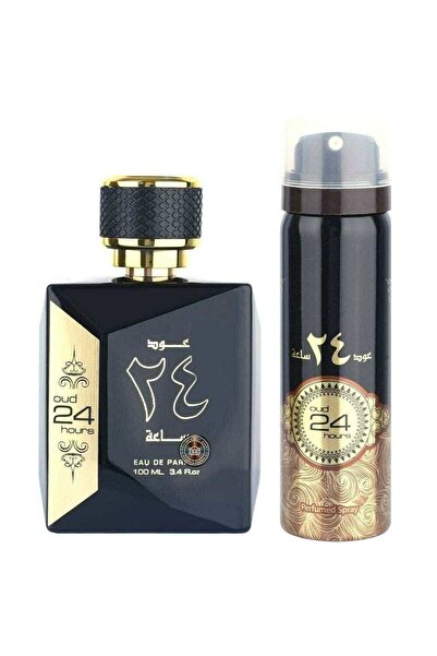 ARD AL ZAAFARAN Oud 24 Hours EDP 100ml + Deodorant Spray 50ml