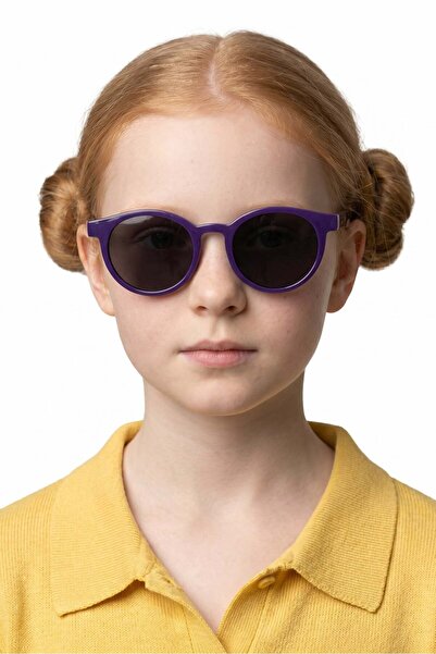 Bilge Karga Raylo Purple Black Kids Sunglasses