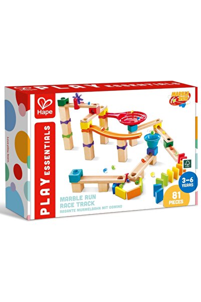 Hape Jucarie din lemn - Marble Run Race Track (81 piese)