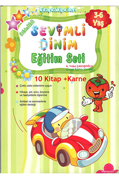 kitaptakipcileri ş Sevimli Dinim Eğitim Seti, Etkinlikli, 3-6 Yaş Müslim Çocu...