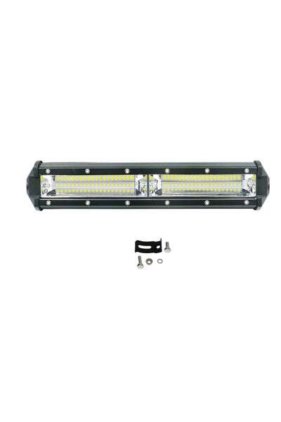 OEM LED Αδιάβροχη Μπάρα Αλουμινίου 12V-24V 26cm 108W 40 SMD IP68 8640LM 6000K...