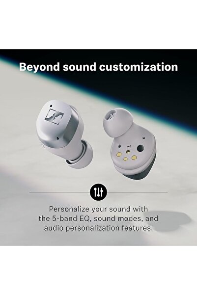 Sennheiser سماعات MOMENTUM True Wireless 4 الذكية مع تقنية بلوتوث 5.4، صوت نق...