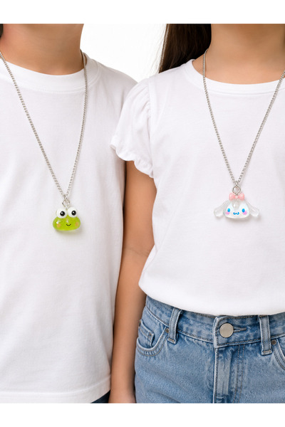 HER ŞEY NOTA www.herseynota.com Cute Frog and Dog Figured Double Children's N...