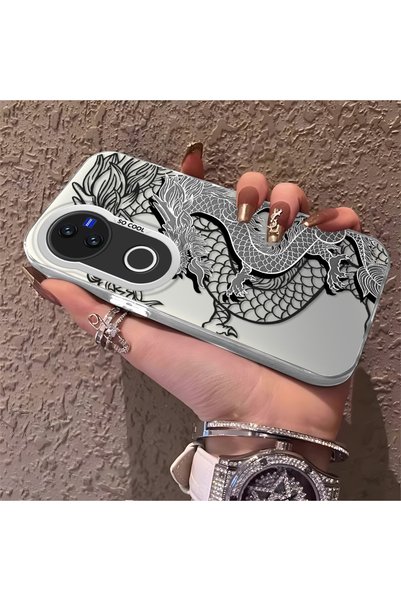 CHICASELUX حافظة متوافقة مع هاتف Vivo V50 عالية الجودة على الطراز الصيني مطبو...
