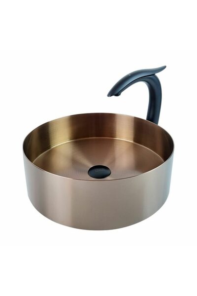 Pure Concept Paslanmaz Çelik Rose Gold Çanak Lavabo