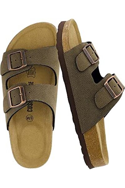 CUSHIONAIRE صندل نسائي من لين كورك مع نعل مريح