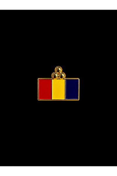 Generic Brand Pin tricolor cu trei puncte