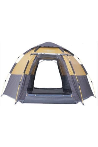 GENERAL Pop-up Automatic Tent 4 People Instant Camping Tent Family Camping Te...