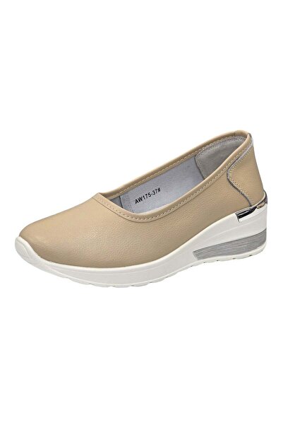 Zapatos Pantofi AW175-BEIGE
