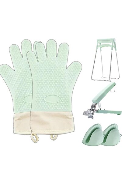 GENERAL Oven Gloves with Fingers, Mini Oven Mitt, Bowl Clamp, Dish Clamp | Ov...