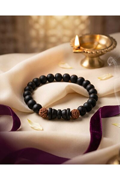 Generic Original 8 MM Karungali Unisex Bracelet (24 Beads + 3) – Lab Certified
