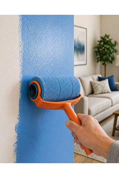 OSKA GLOBAL Paint Roller with Container, Non-Splashing Practical Wall Paintin...