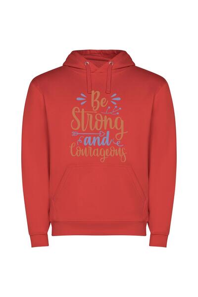 iLovePrints Unleashed Strength: Fearless & Fierce Φούτερ με κουκούλα σε χρώμα...