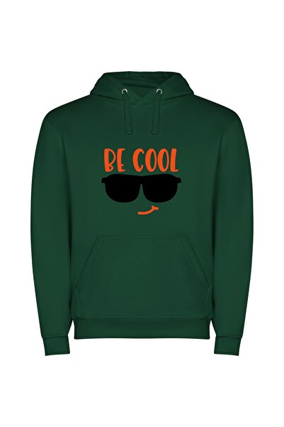 iLovePrints Cool Shades Φούτερ με κουκούλα σε χρώμα Πράσινο