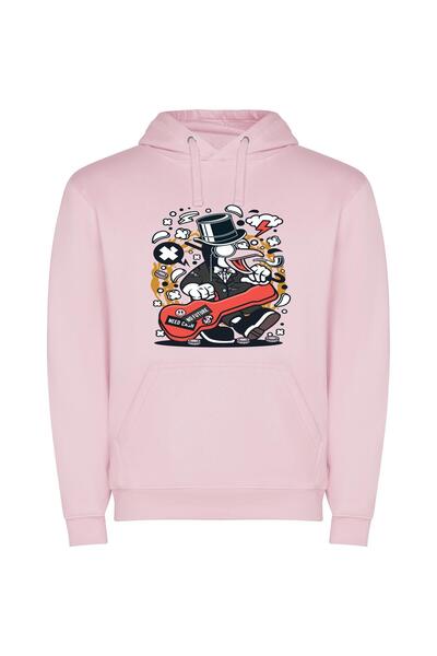 iLovePrints McBess's Vivid Vector Art Φούτερ με κουκούλα σε χρώμα Ροζ