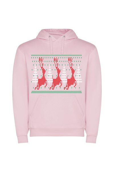 iLovePrints Exquisite Festive Holiday Illustrations Φούτερ με κουκούλα σε χρώ...