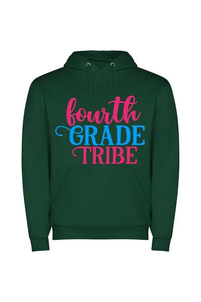 iLovePrints Tribe's Elite Fourth Grade Φούτερ με κουκούλα σε χρώμα Πράσινο