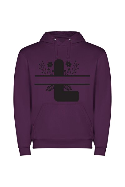 iLovePrints Silhouette Sink: Minimalistic Elegance Φούτερ με κουκούλα σε χρώμ...