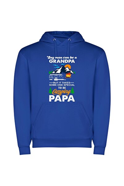 iLovePrints Black RV's Special Grandpa Φούτερ με κουκούλα σε χρώμα Μπλε