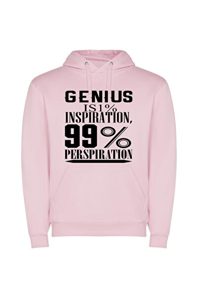 iLovePrints Monochrome Motivation: Inspired Minds Φούτερ με κουκούλα σε χρώμα...