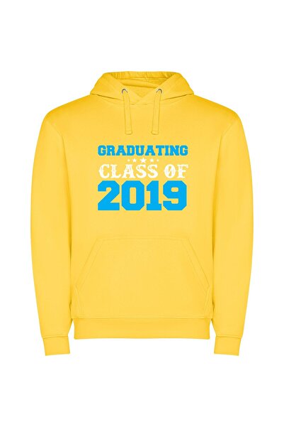 iLovePrints Blue Graduating 2019: Celebrating the Future Φούτερ με κουκούλα σ...