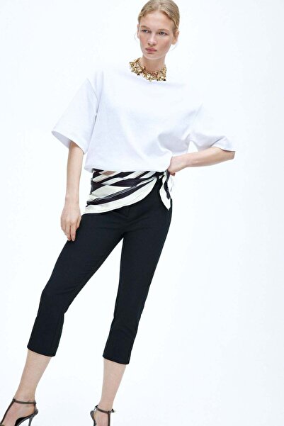 H&M Capri trousers with scarf