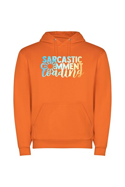 iLovePrints Sassy Serenity: Sarcastic Smiles Φούτερ με κουκούλα σε χρώμα Πορτ...