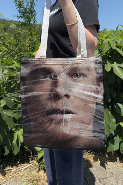ZipZap Dexter V1 Double Sided Summer Winter Canvas Print Tote Bag Tv Series Film