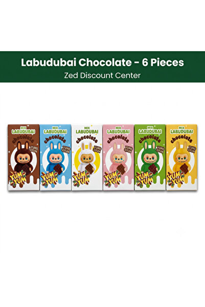 KUTLU ÇİKOLATA Ciocolată Labudubai - 6 Bucăți - Cutie Asortată