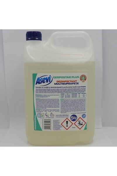 ASEVI Disinfectant, Asevi, Multi-surface 5 L Gerpostar plus Professional