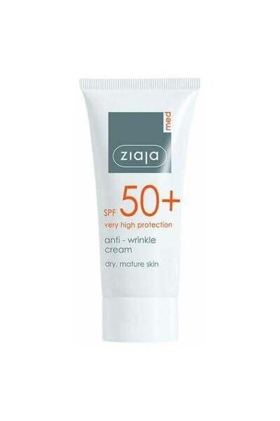 Ziaja Sunscreen Cream +SPF 50 - Anti-Wrinkle - 50 ml