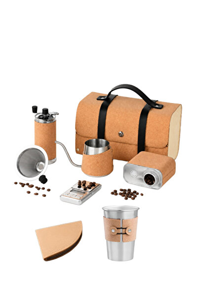 Cady One 8-in-1 Camping Coffee Maker Set Portable Outdoor Travel Coffee Maker...