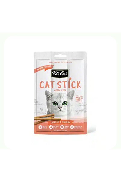 Kit Cat كت كات اعواد للقطط الدجاج و السلمون والماكولات البحرية 3*15غ