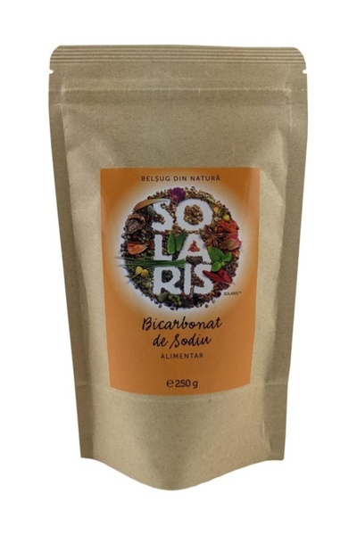 SOLARIS Bicarbonat de Sodiu Alimentar 250g