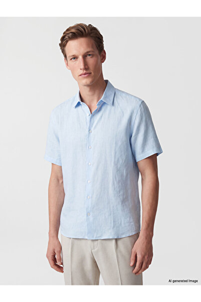 LC Waikiki Shining Choices from Shining Store Standard Fit 100% Linen Men's S...