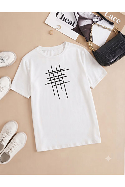 UNCİA OUTDOORS Γυναικείο/Ανδρικό unisex μπλουζάκι με στάμπα hastag, με λαιμόκ...