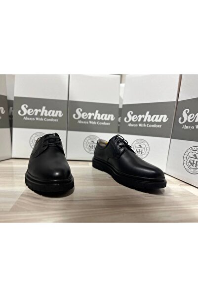 Serhan Ayakkabı SERHAN K012 حذاء رجالي مريح من الجلد الطبيعي