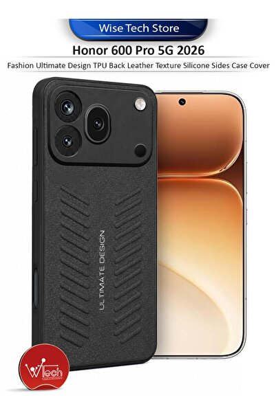 Wtech Honor 600 Pro 5G 2026 Fashion Ultimate Design TPU Back Leather Texture ...