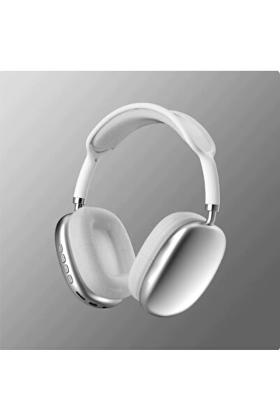 Choice Silver P9 Plus Max Overhead Wireless Bluetooth Earphones Noise-Canceli...
