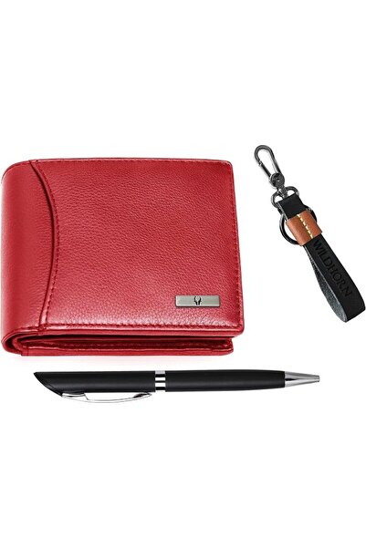 Wildhorn mens Leather Wallet Belt Combo Men's Wallet