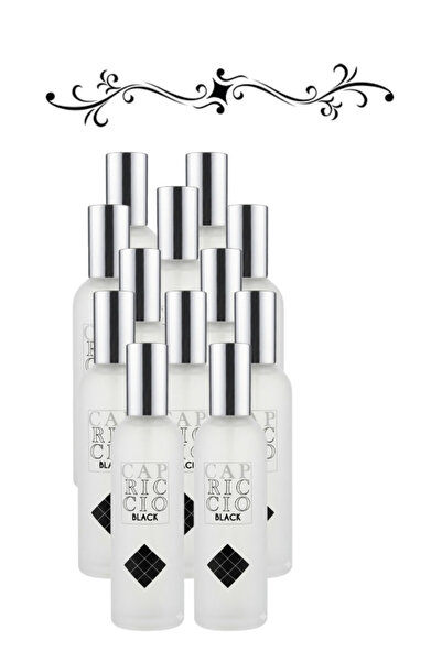 Capriccio 12 قطعة عطر أسود 100 مل