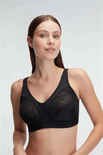 SS HOME CONCEPT Daily Supportless Underwire-Free Covered Summer Lace Detailed...